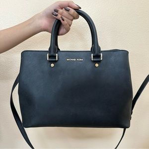 Authentic Michael Kors Leather Handbag